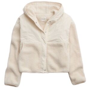 OFFLINE By Aerie Cream Fluff Love Sherpa Jacket